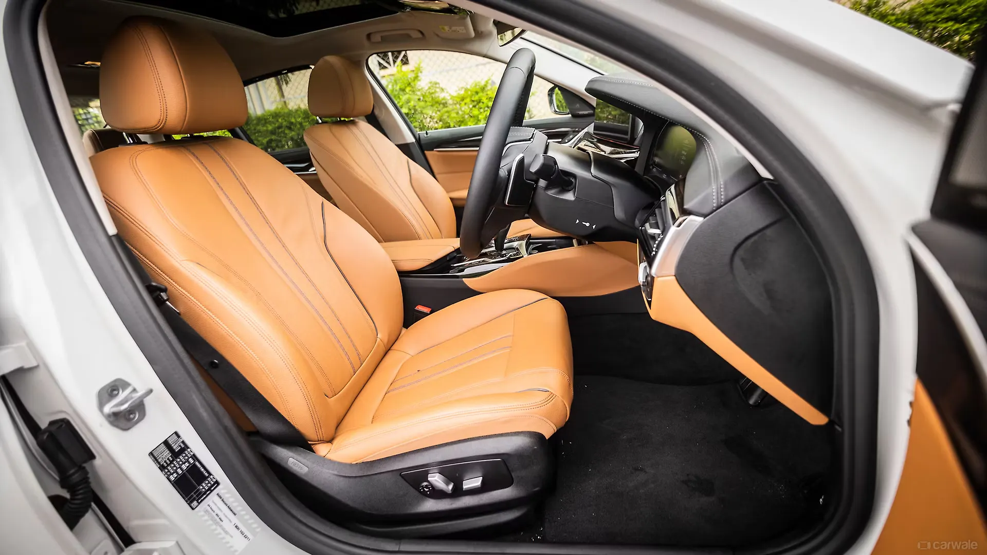 Premium chauffeur-driven car interior — Bhardwaj Travels
