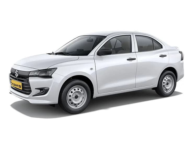 Swift Dzire exterior — Bhardwaj Travels Chandigarh