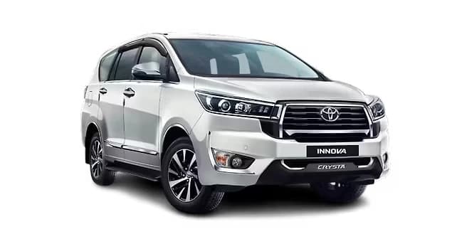 Innova Crysta exterior — Bhardwaj Travels Chandigarh