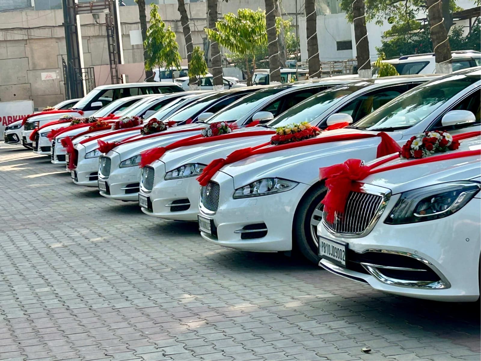 Premium wedding fleet and event transportation service